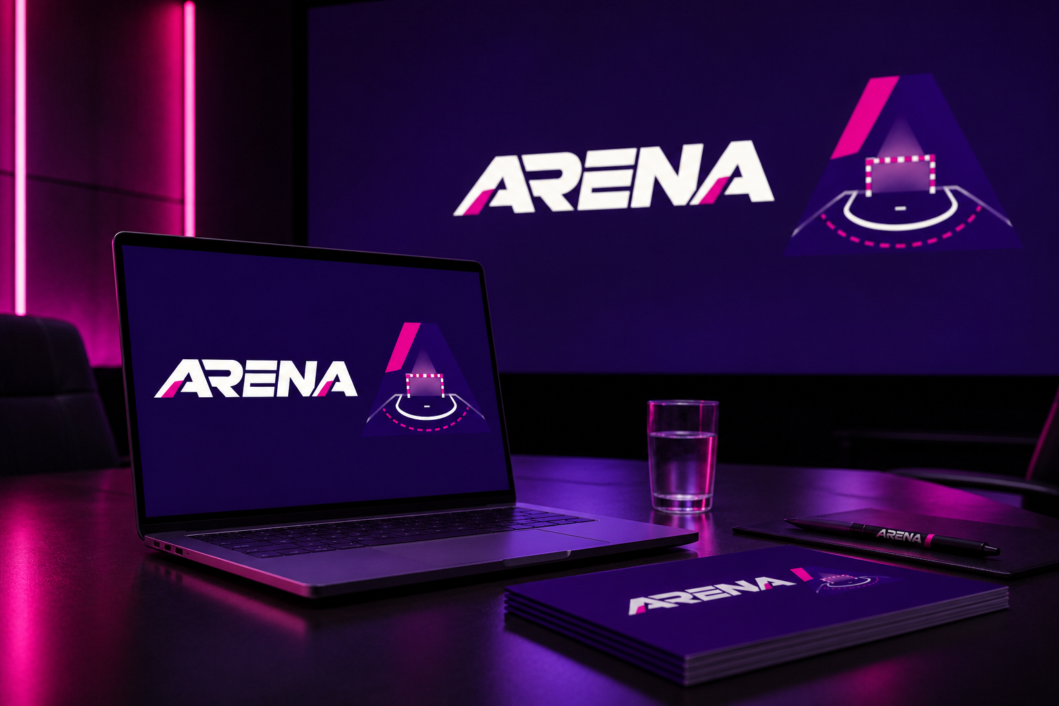 Arena Handball Campaign — Sponsor-presentation system with controlled safe zones.