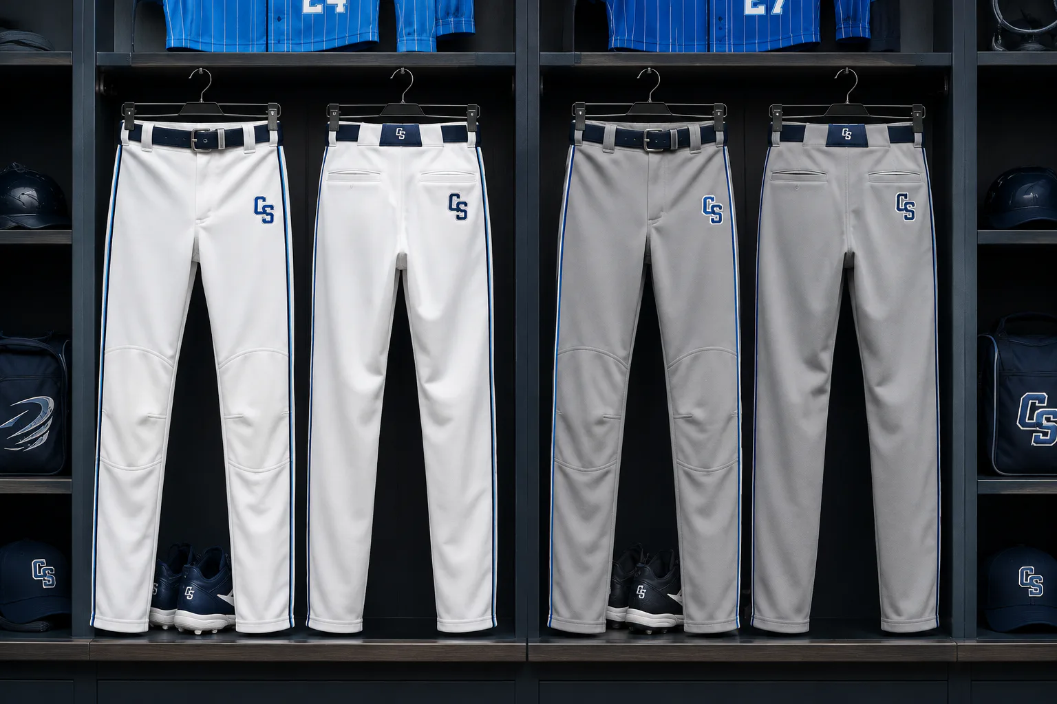 Carolina Storm Baseball & Softball Academy — Socks, arm sleeve and equipment details