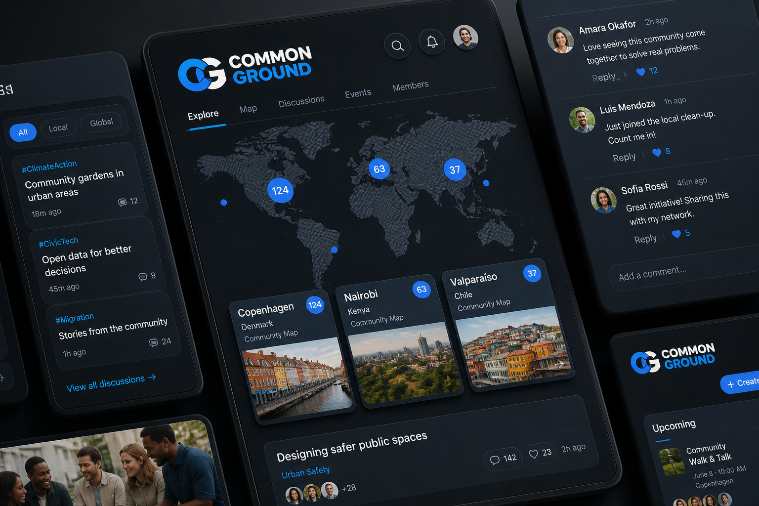 Common Ground Digital Brand — Accessible interface component details.