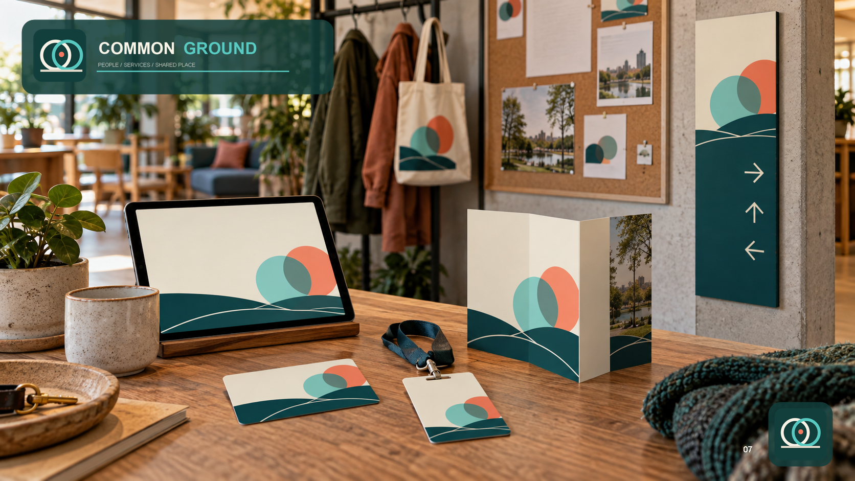 Common Ground Digital Brand — Membership, wayfinding and event toolkit inside an active community hub.