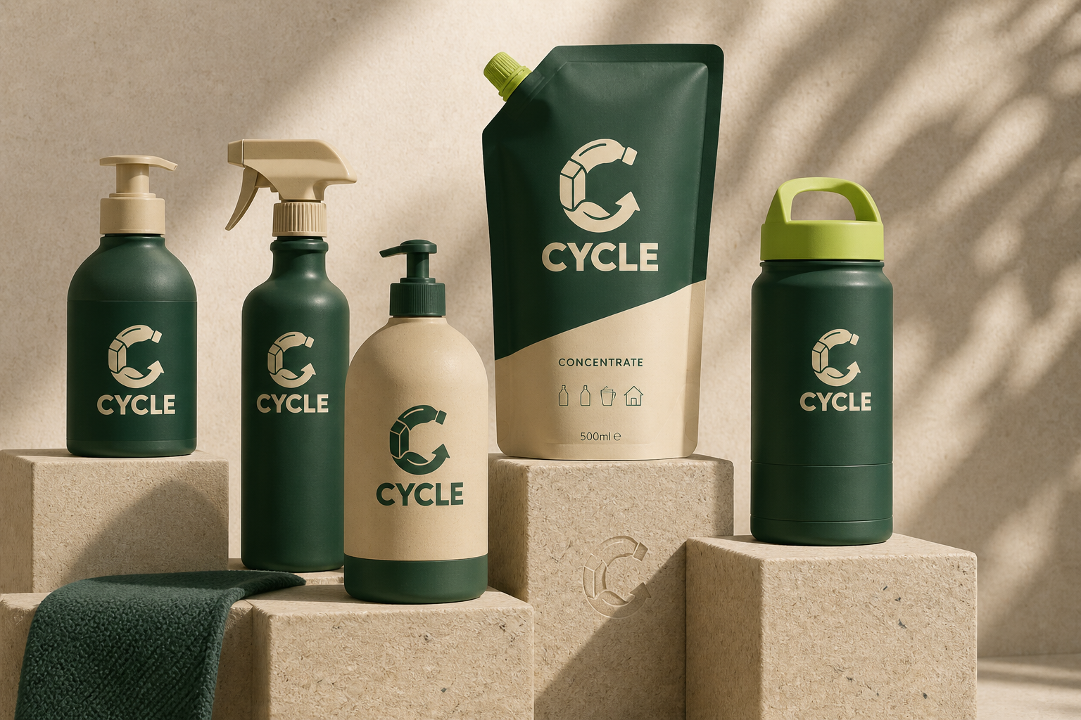 Cycle Circular Packaging — Reusable packaging family.
