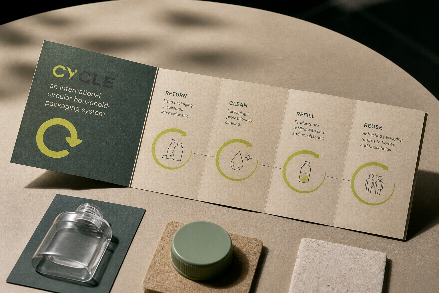 Cycle Circular Packaging — Material-cycle information system.