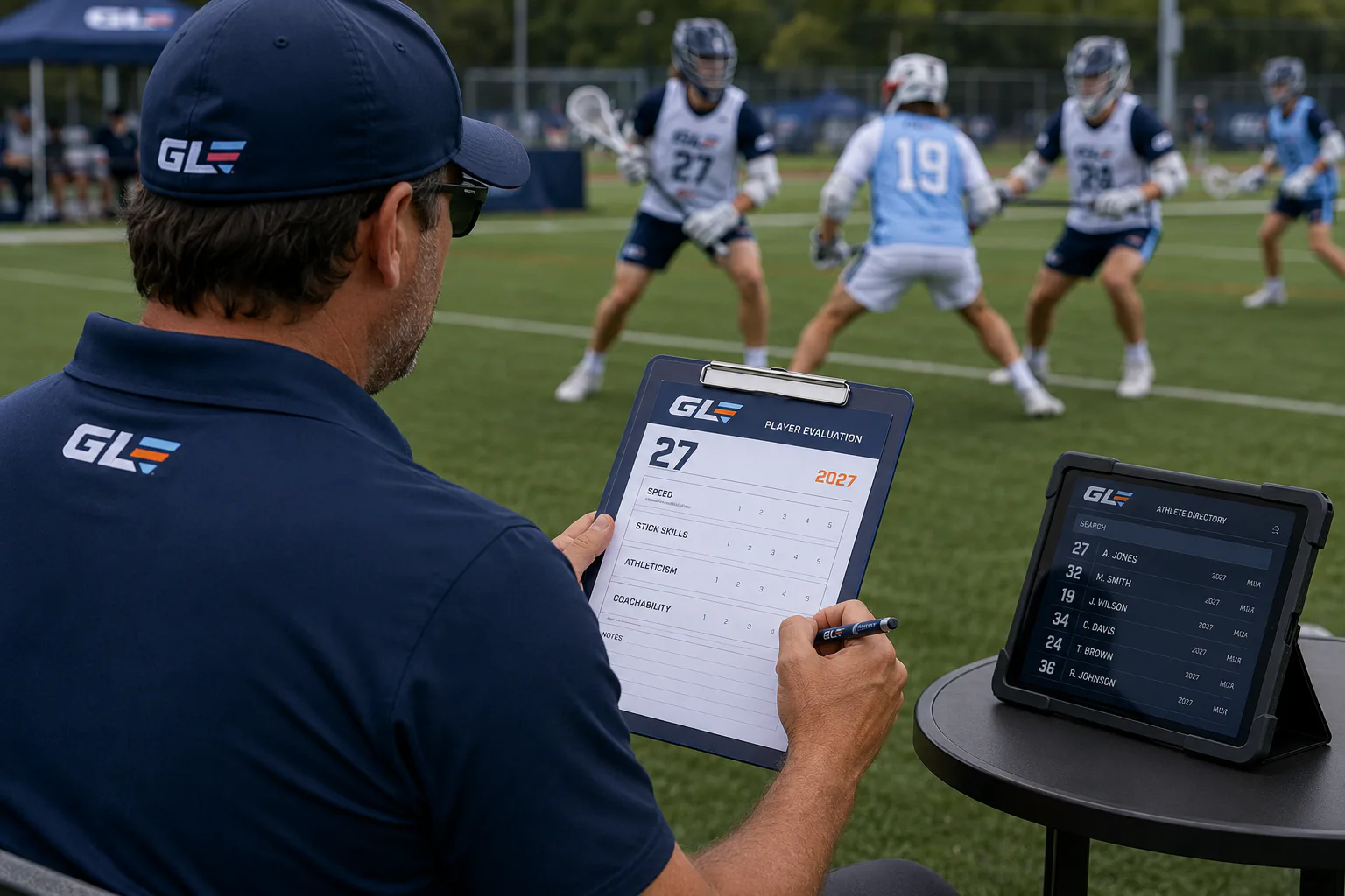 Great Lakes Elite Lacrosse Showcase — Recruiting profile card