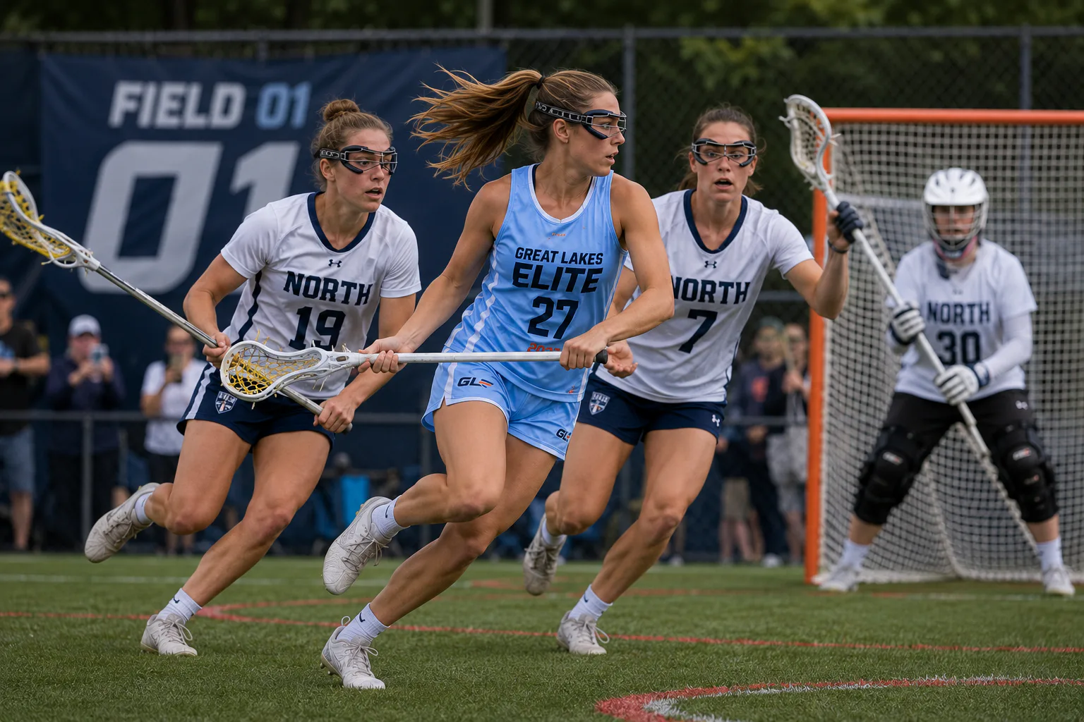 Great Lakes Elite Lacrosse Showcase — Field and check-in environment