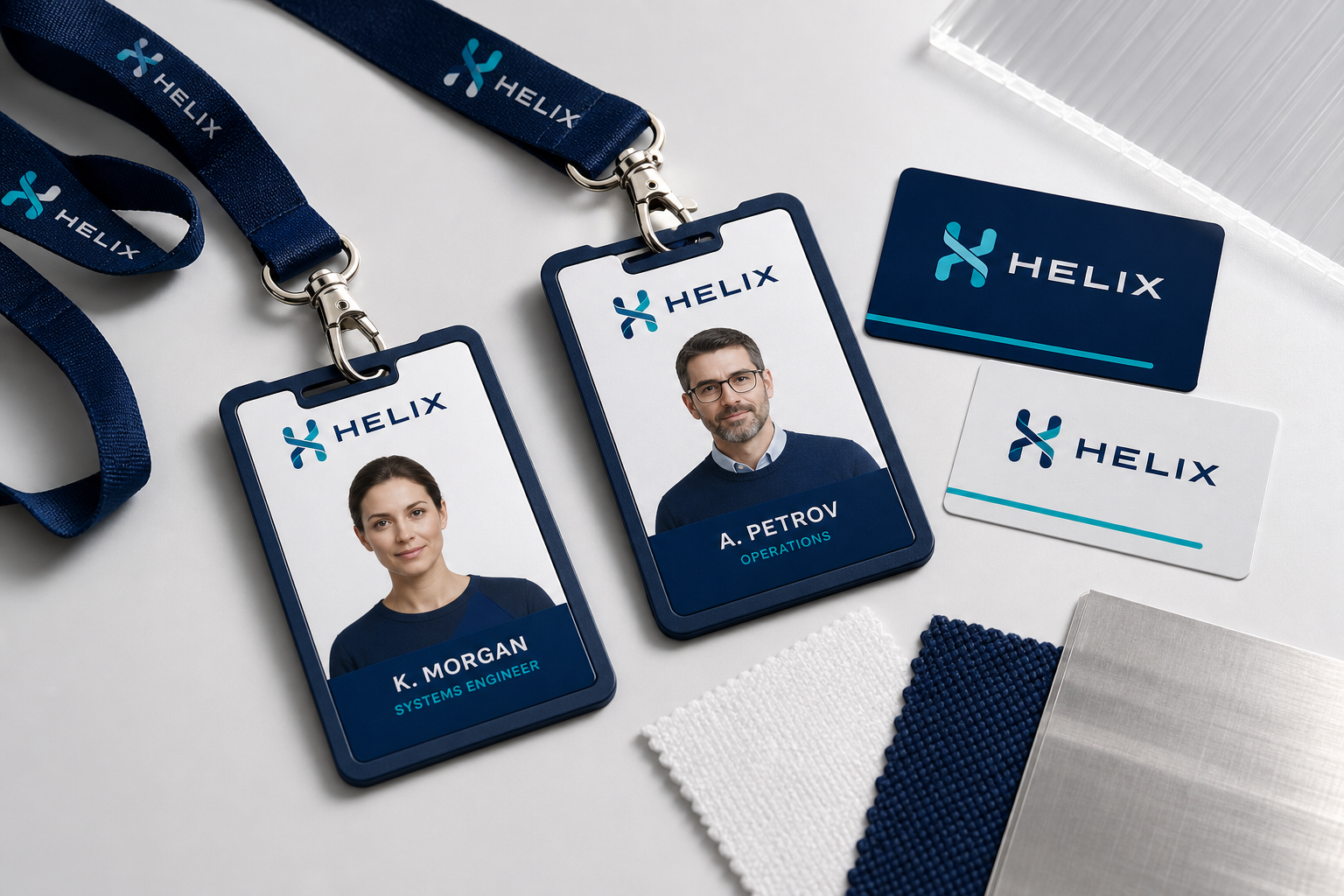 Helix MedTech System — Staff access and identification suite.