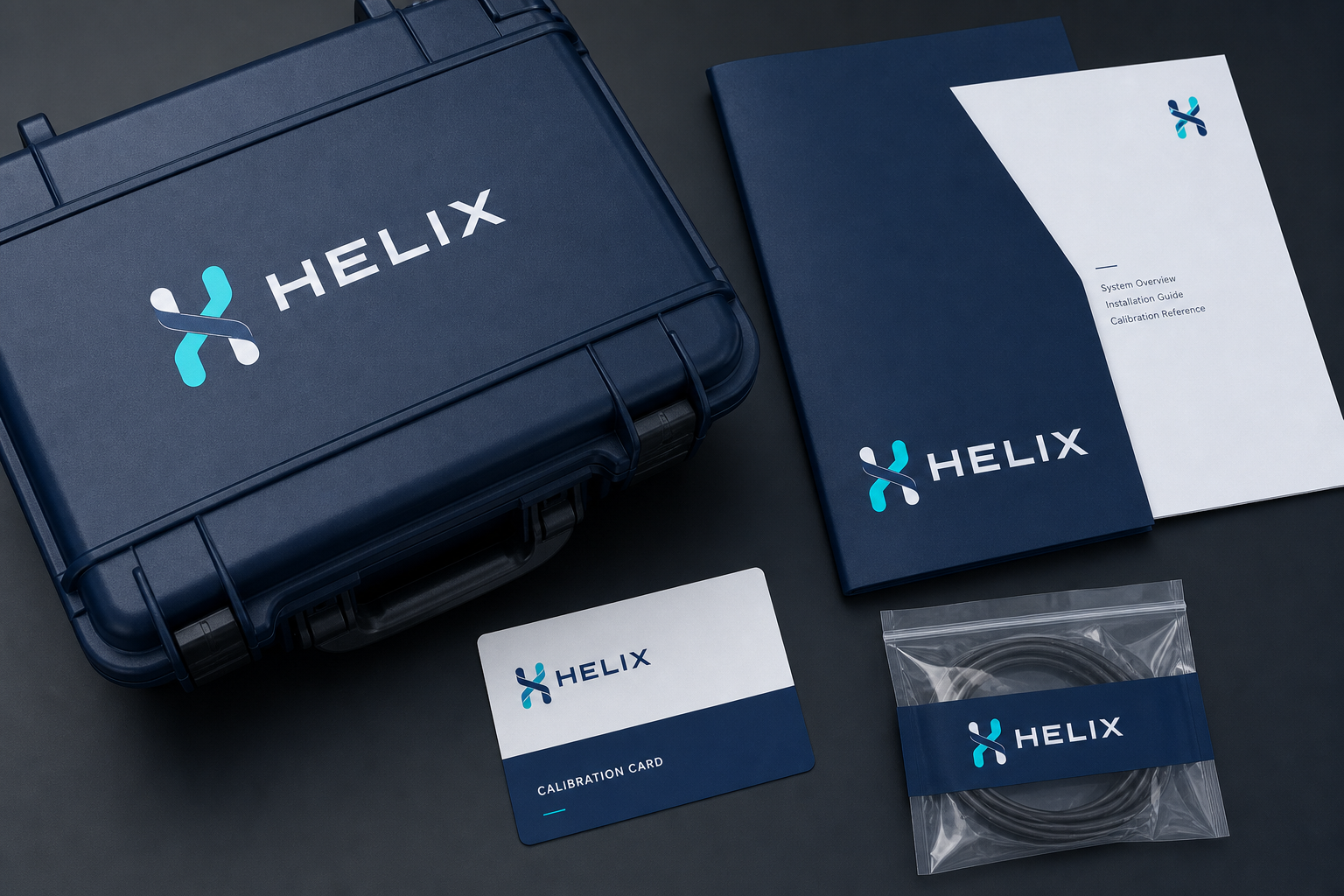 Helix MedTech System — Protective shipping and documentation.