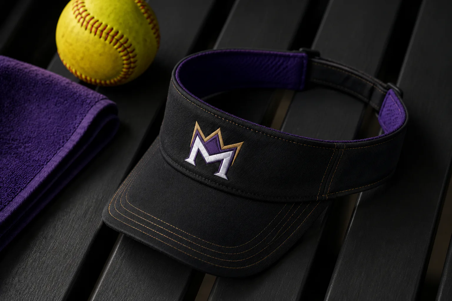 Midwest Monarchs Fastpitch — Number, fabric and stitch macro