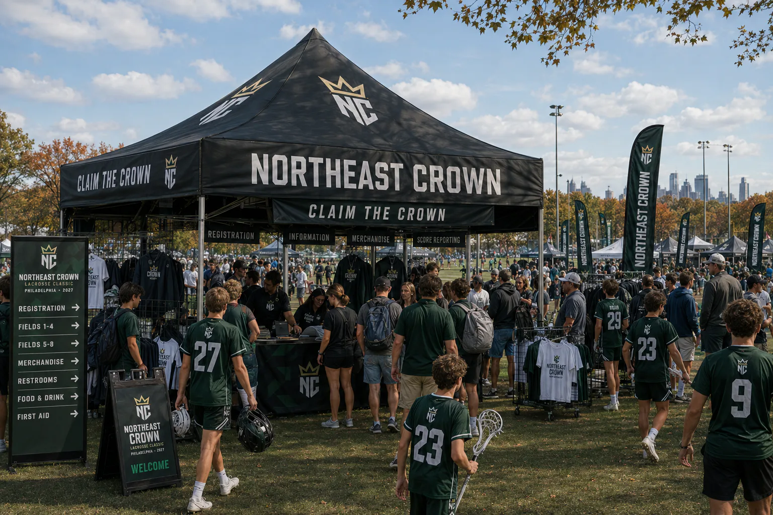 Northeast Crown Lacrosse Classic — Championship apparel
