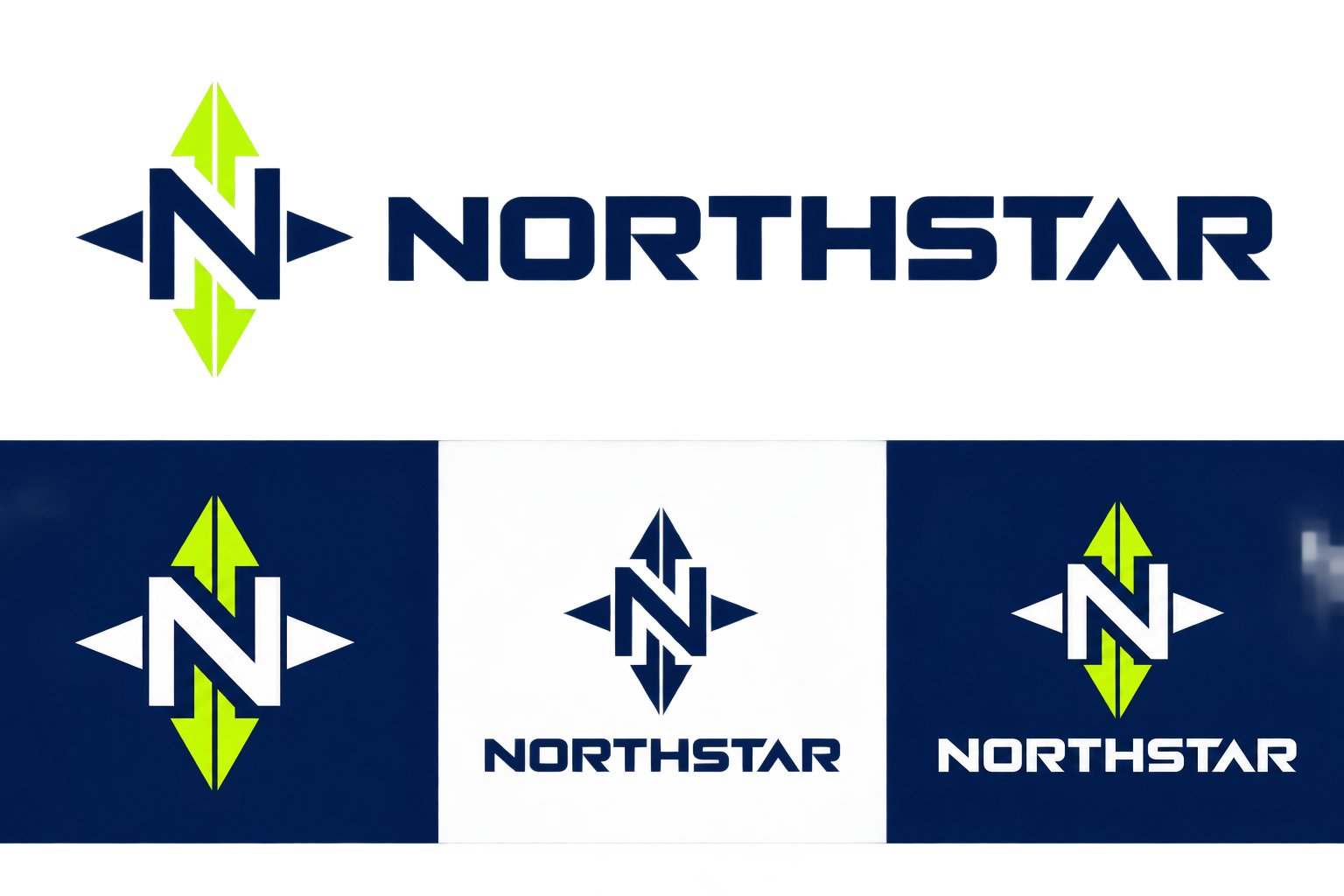 Northstar Athletic Ecosystem master logo and icon system