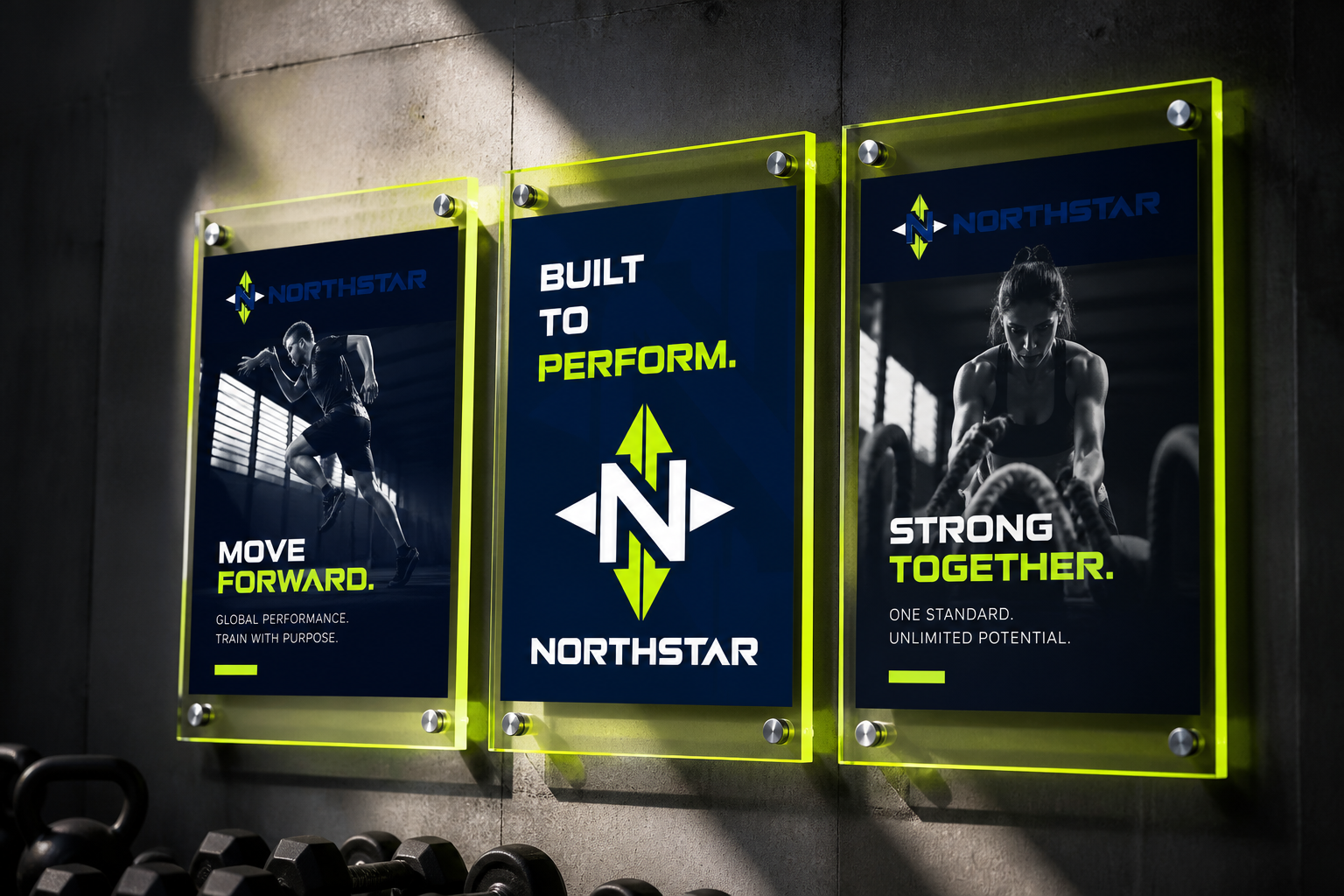 Northstar Athletic Ecosystem — Social campaign system.
