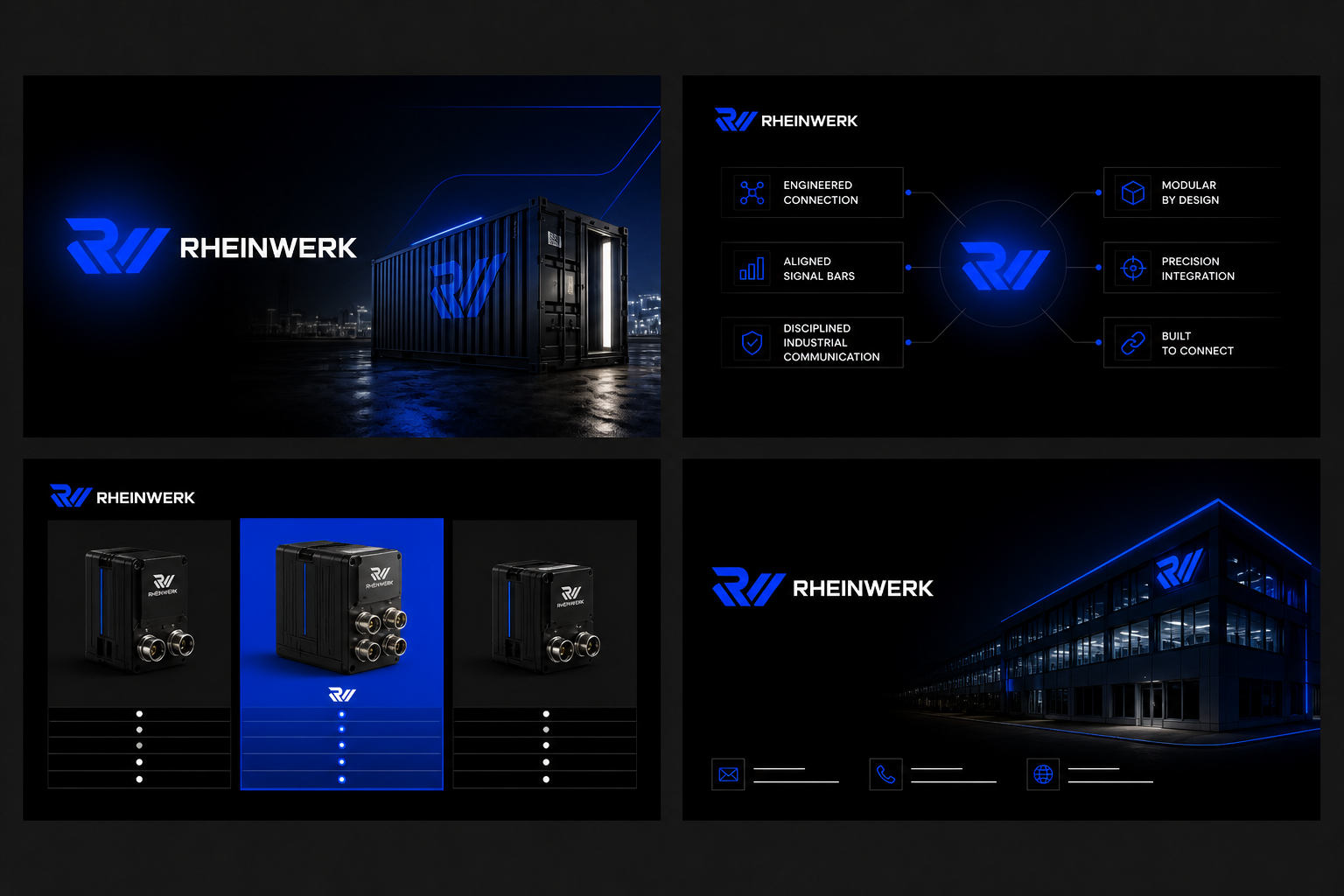 Rheinwerk Trade Fair Campaign — Executive sales-presentation family.