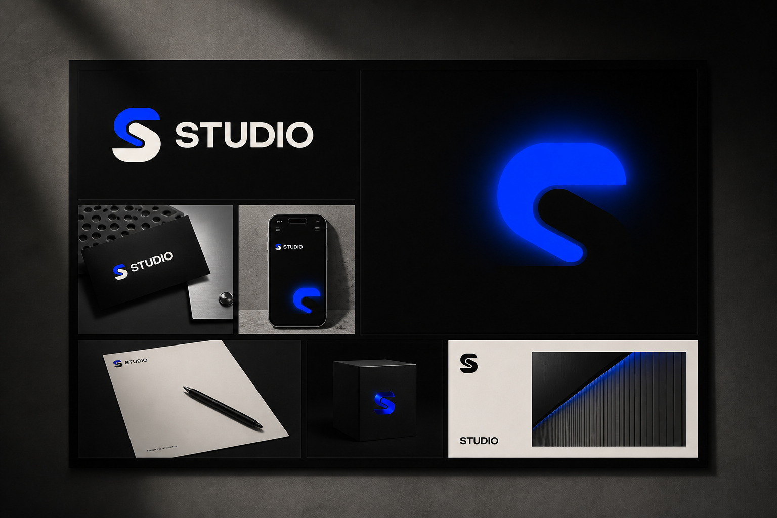 Studio B2B Sales Kit — Structured case-study page system.