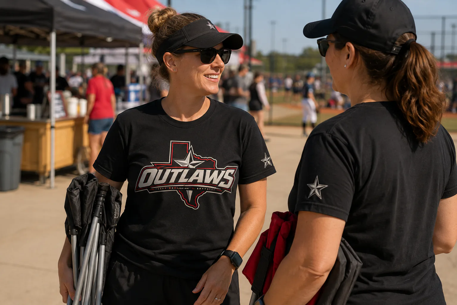 Texas Outlaws Baseball & Softball — Recruitment, game-day and championship social series