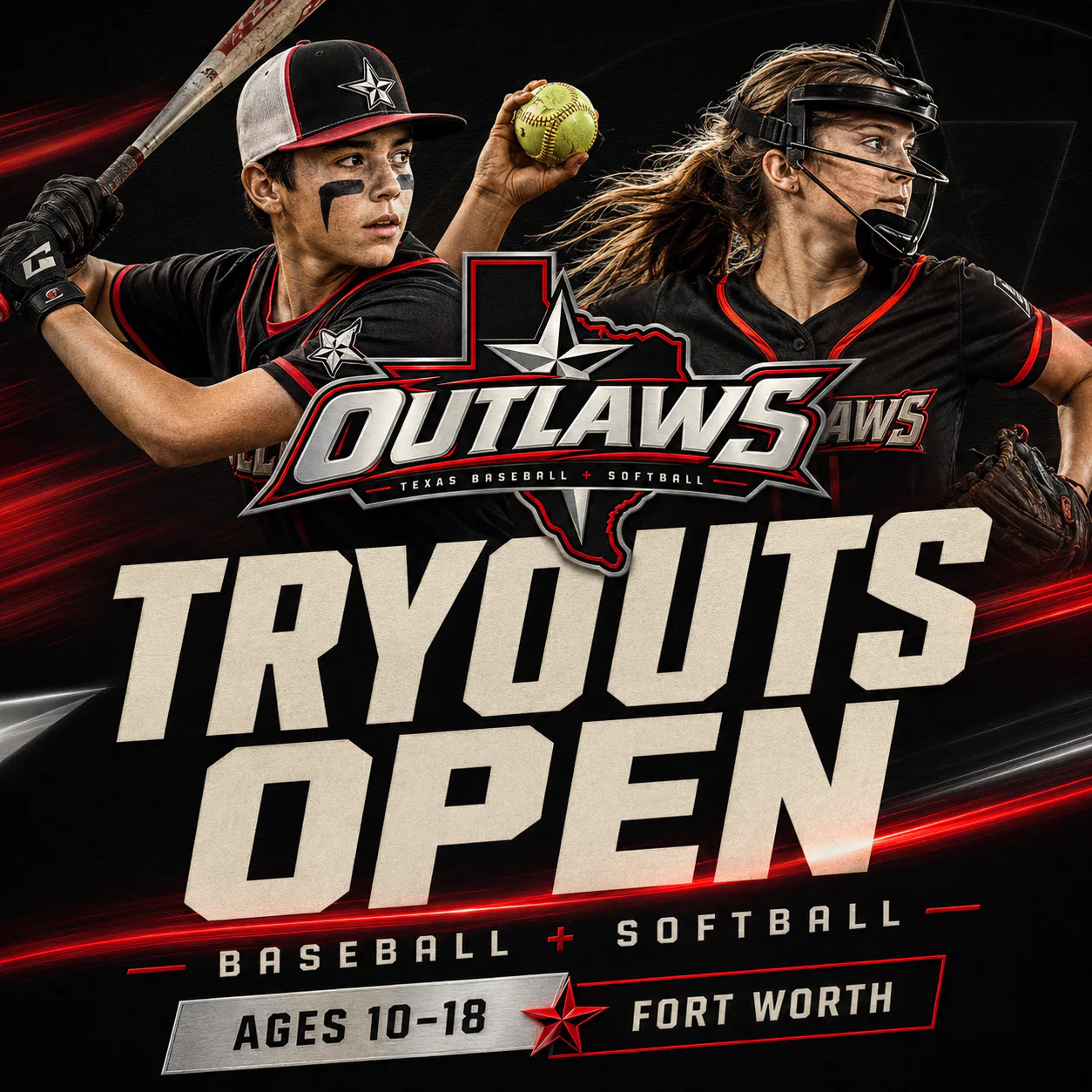 Texas Outlaws Baseball & Softball — Texas Outlaws application 22