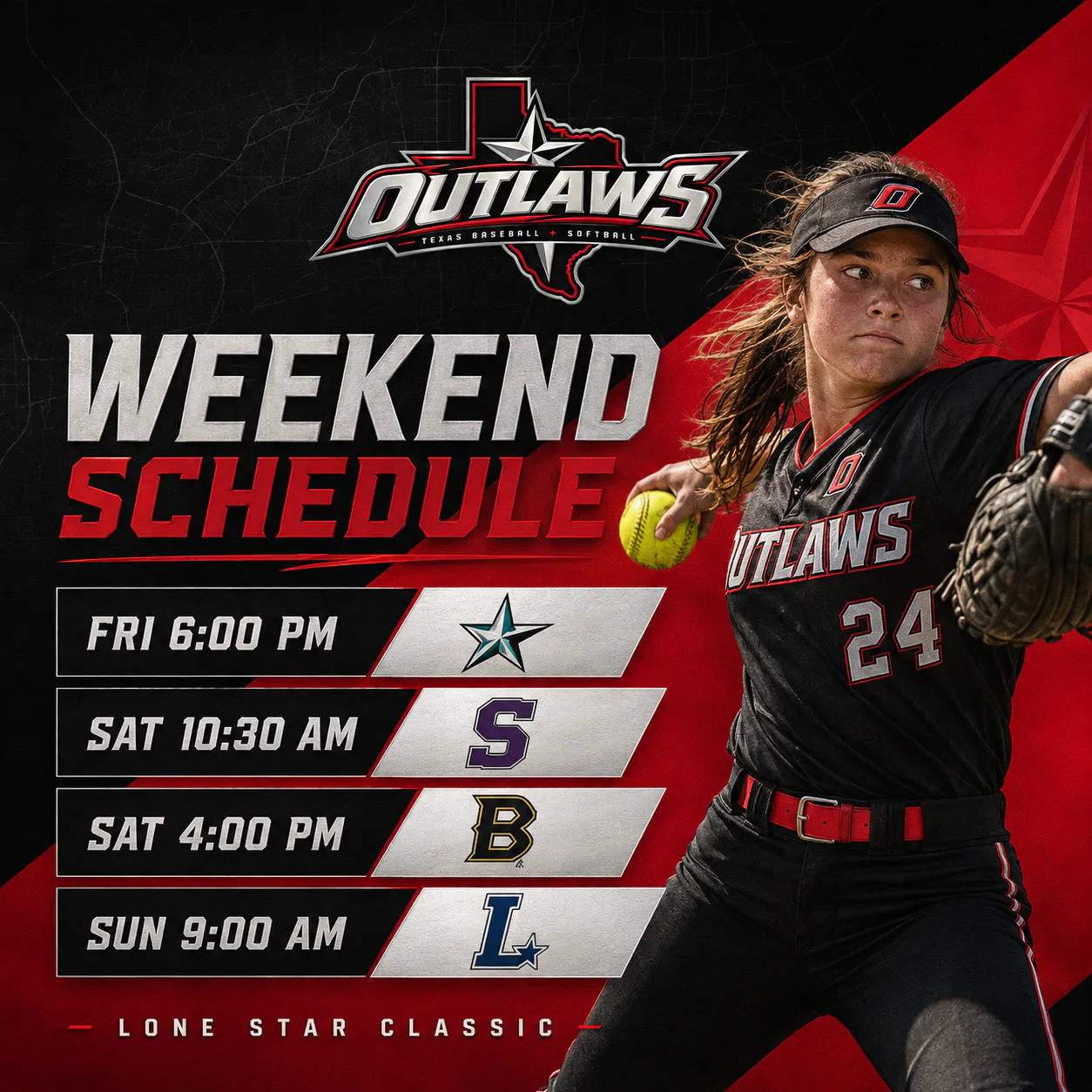 Texas Outlaws Baseball & Softball — Texas Outlaws application 23