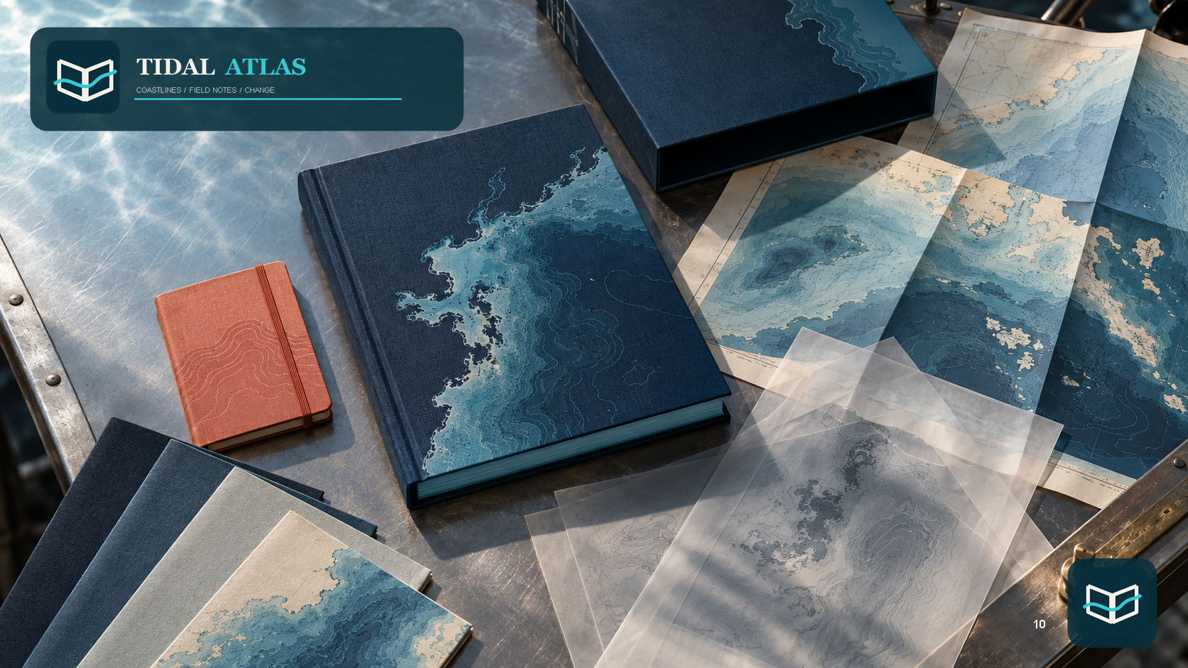 Complete Tidal Atlas publication family with maps and field inserts