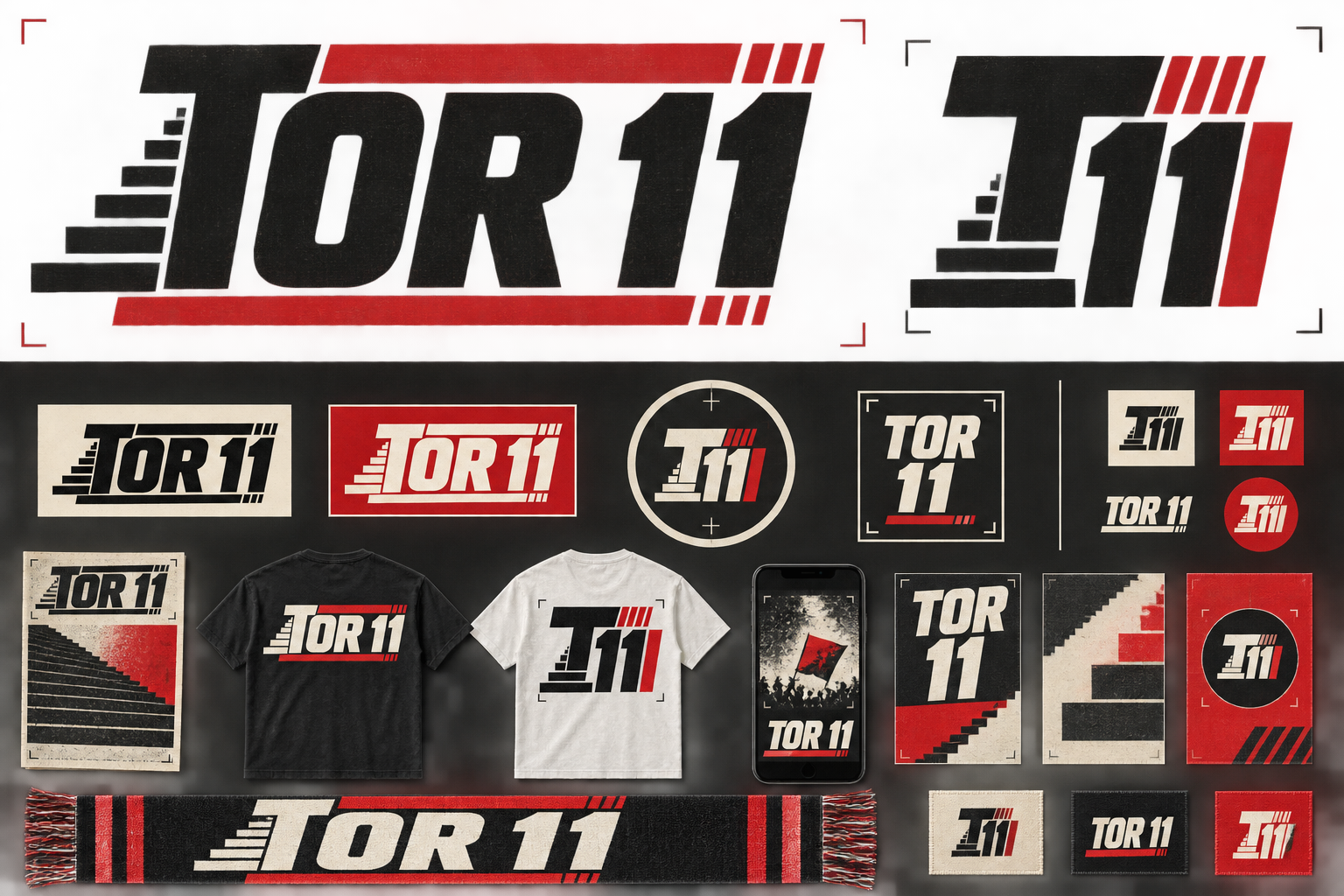 Tor 11 Fan Culture master logo and icon system