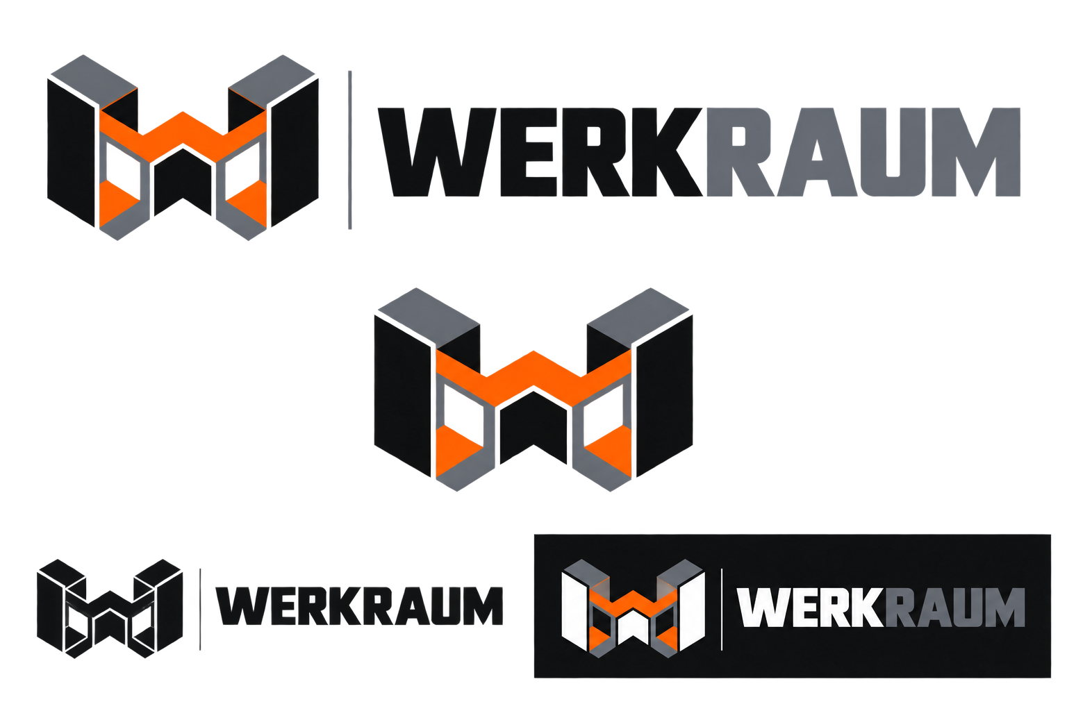 Werkraum Industrial System master logo and icon system