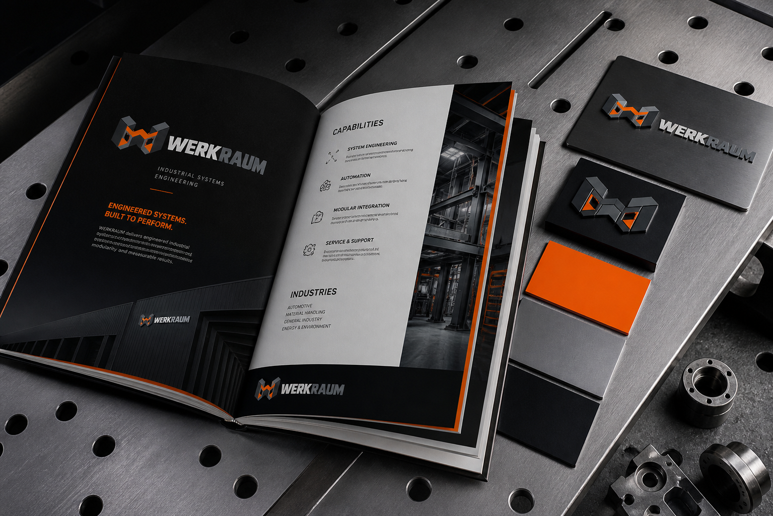 Werkraum Industrial System — Technical catalogue and material library.